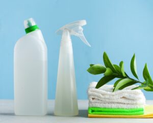 Cleaning products for cleaning, disinfection of the house. The concept of cleaner,